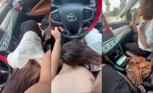Đang lái xe em kéo quần anh ra bú mút chỉnh cần số Đang lái xe em kéo quần anh ra bú mút chỉnh cần số